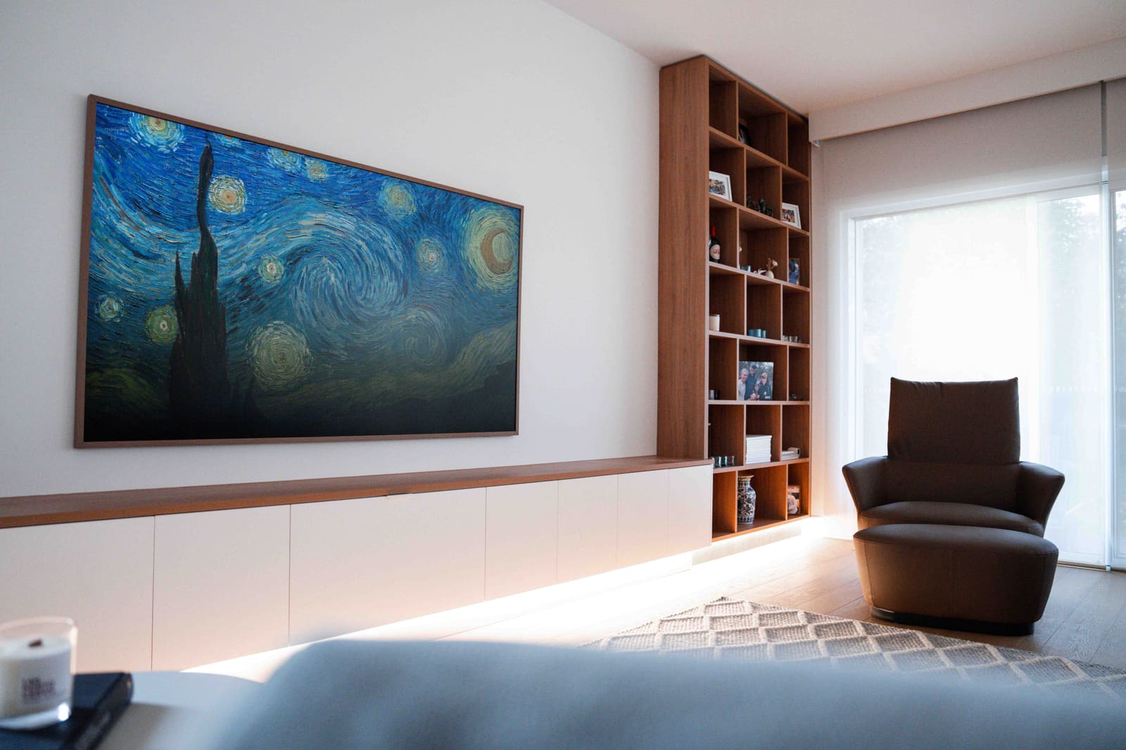 Finished interior of the Northcote renovation, fully off gas